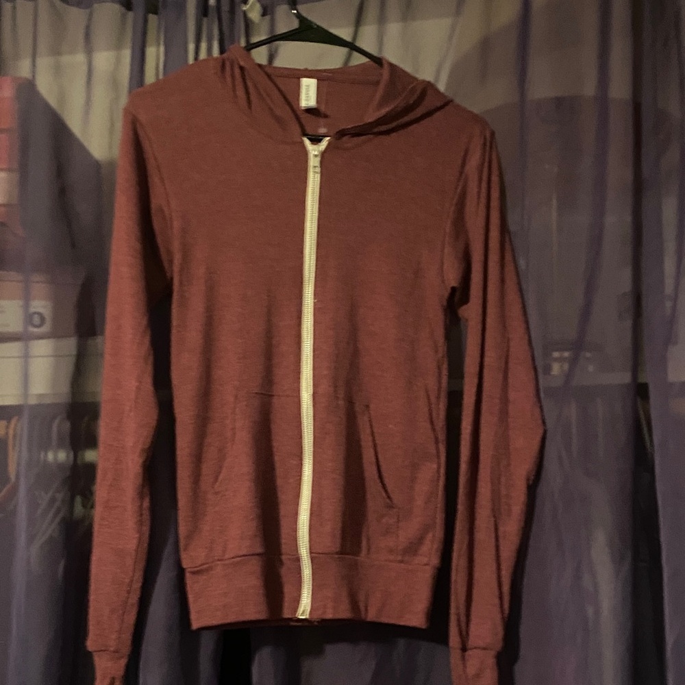 Women's   Purple Zip-Up Hoodie